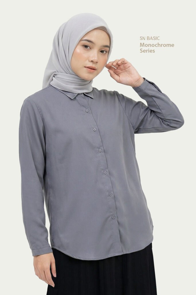 kemeja basic monokrom series
